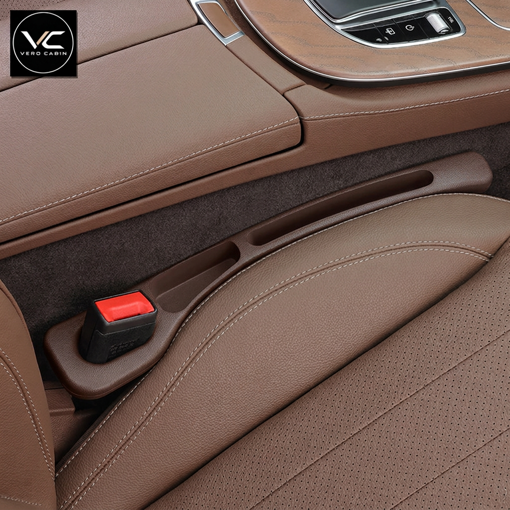 Brown Car Seat Gap Filler
