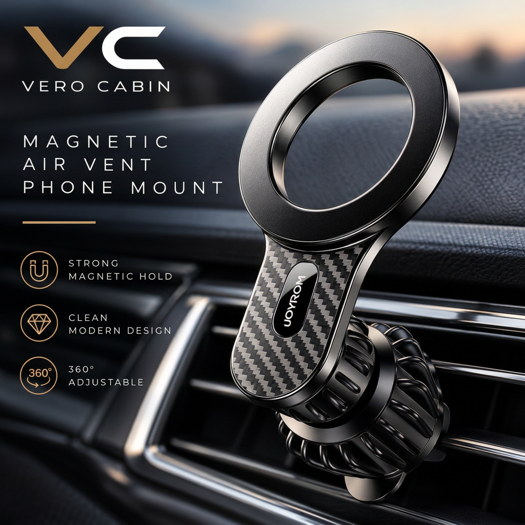 Magnetic Air Vent Phone Mount Square